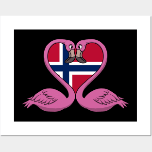 Flamingo Norway Posters and Art